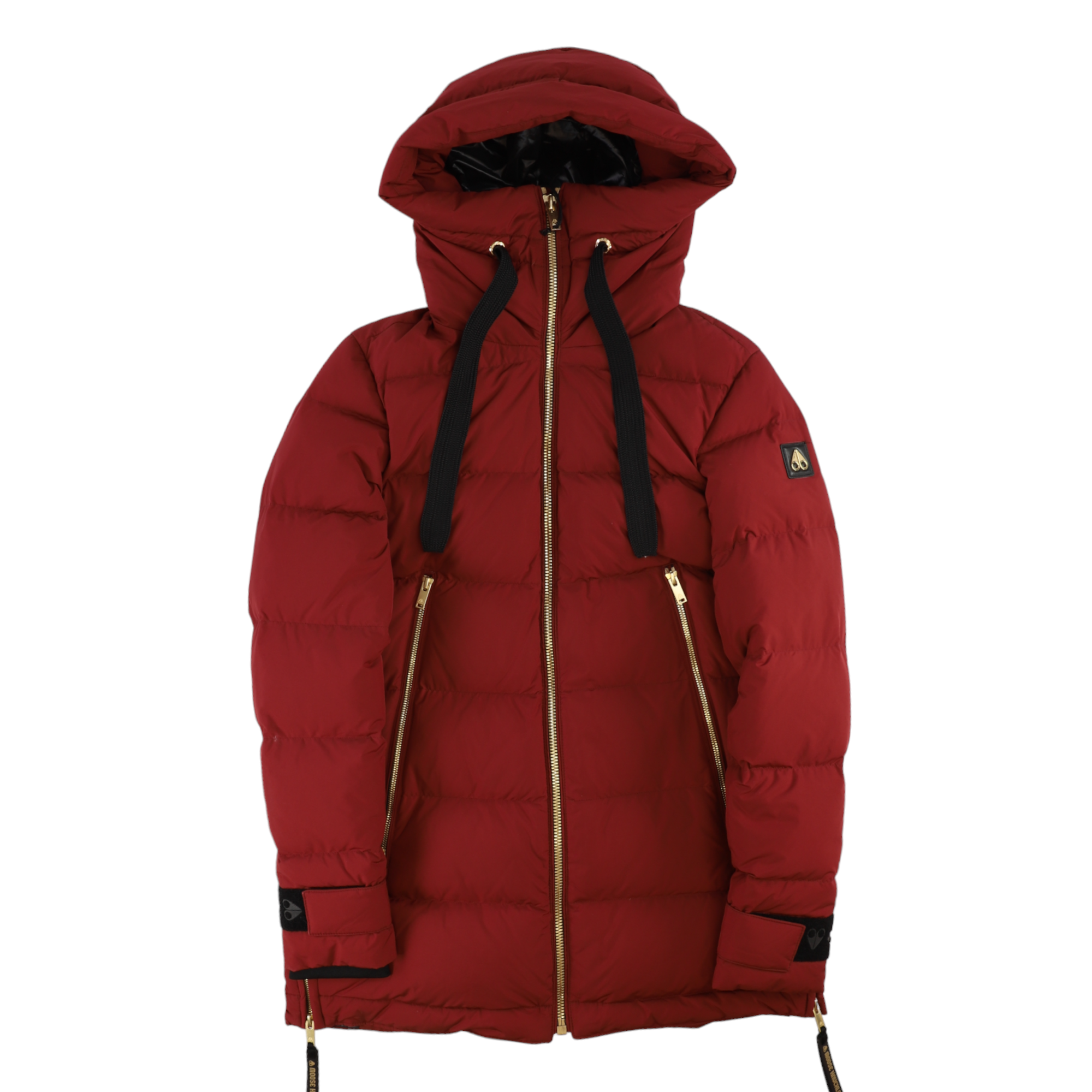 Women's Val Marie Down Jacket Burgundy Size S Label Source