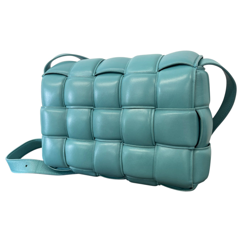 Women's Padded Cassette Crossbody Bag Blue