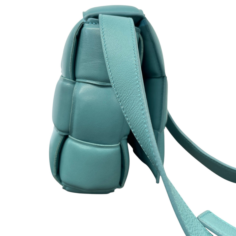 Women's Padded Cassette Crossbody Bag Blue