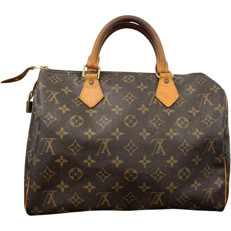 Women's Monogram Speedy 30 Bag Brown