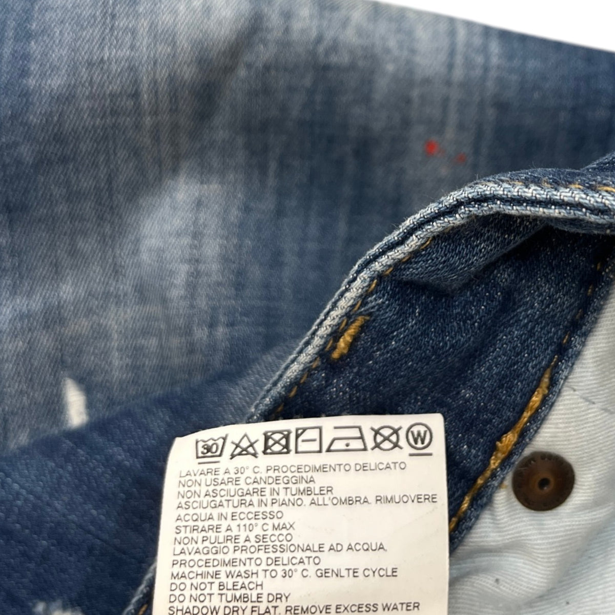 Men's Slim Fit Jeans Blue Size XL / W36 - Photo 7