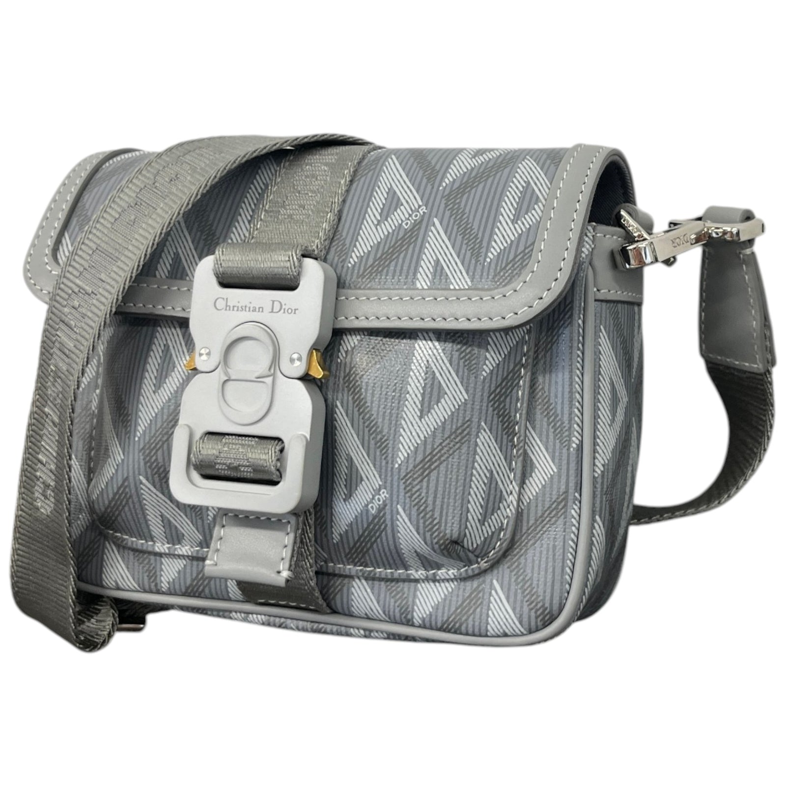Men's Mini Hit The Road Messenger Bag Grey - Photo 5