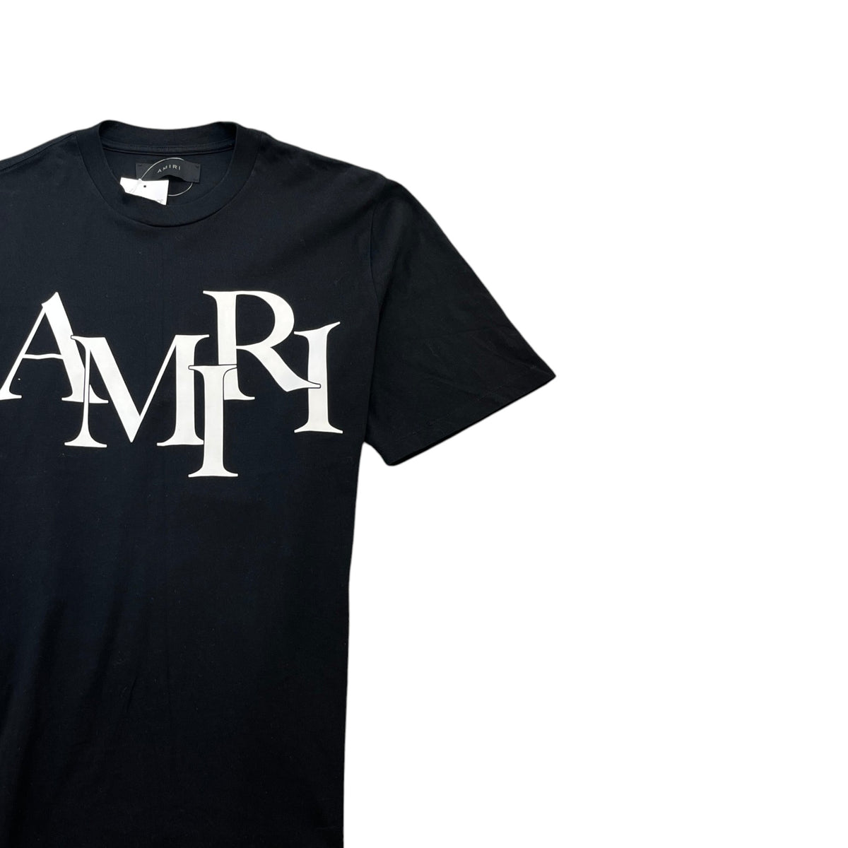 Men's Logo Print T-Shirt Black Size L - Photo 3