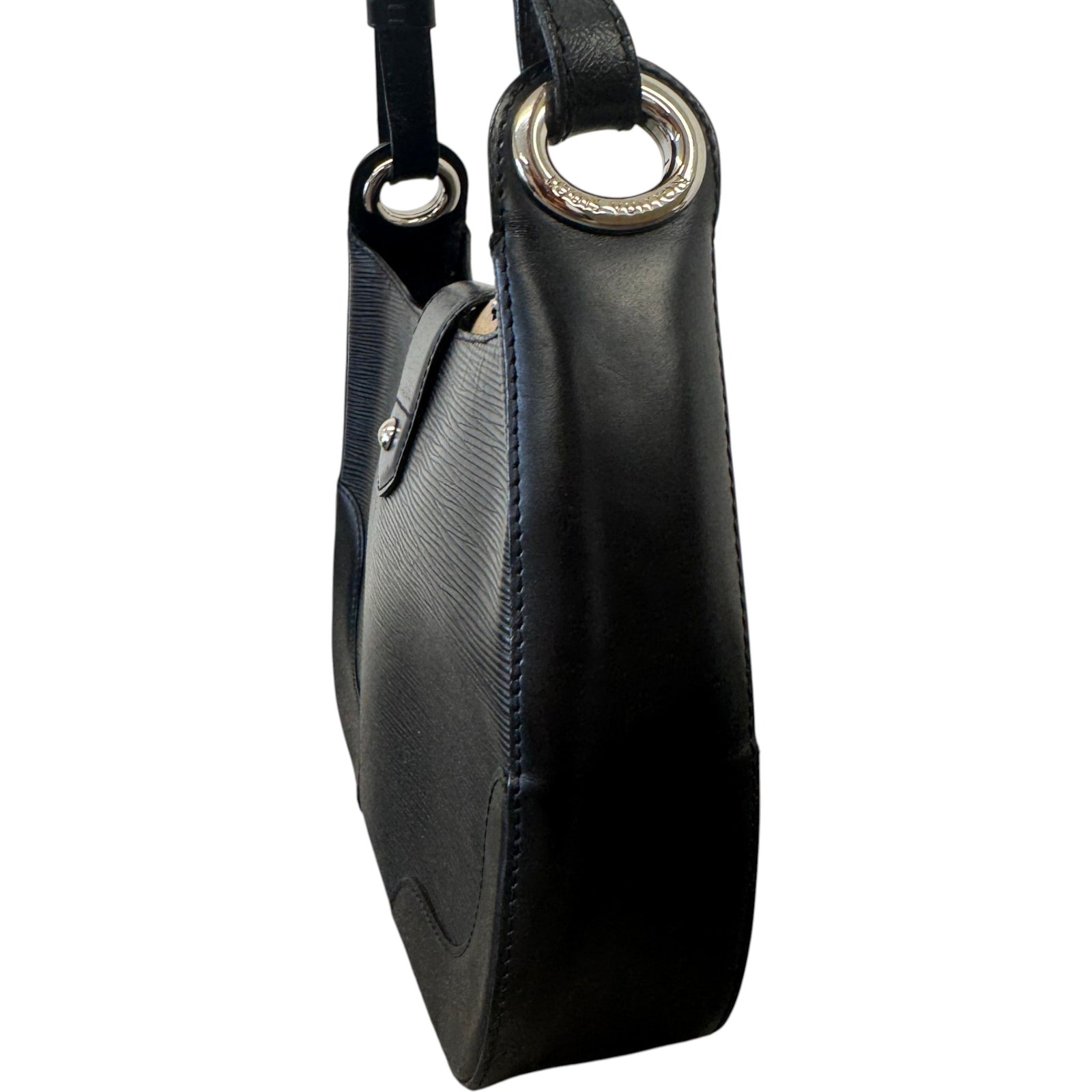 Women's Epi Musette Bagatelle Bag Black - Photo 7