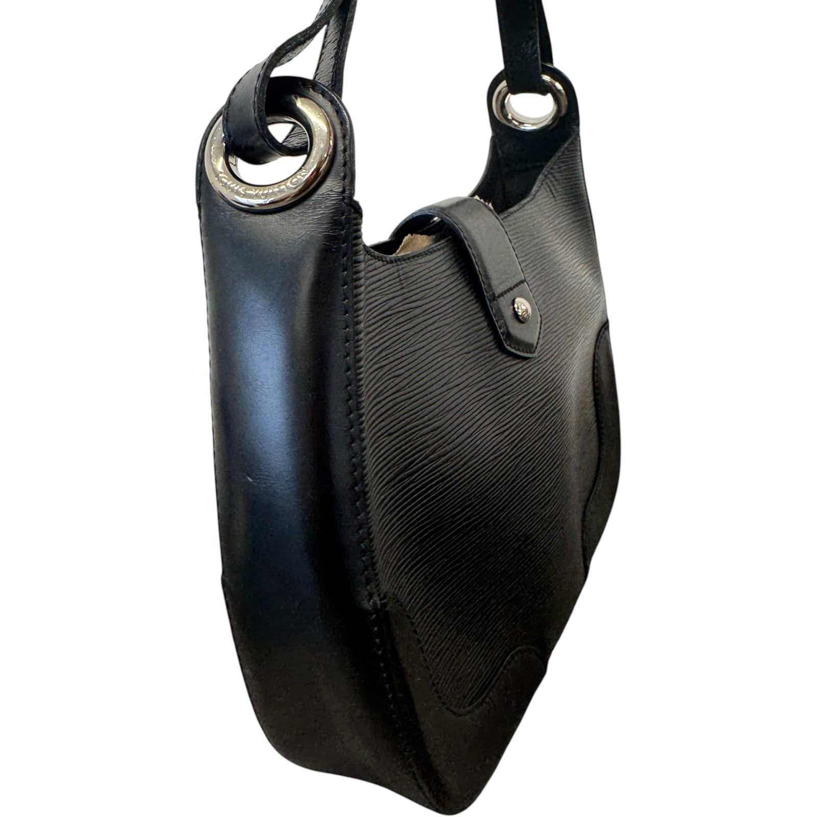 Women's Epi Musette Bagatelle Bag Black - Photo 8