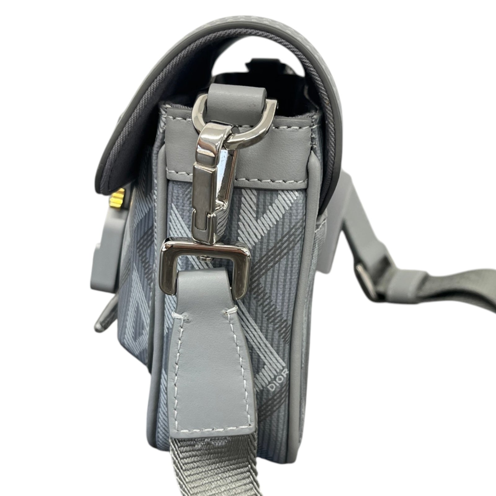 Men's Mini Hit The Road Messenger Bag Grey - Photo 7