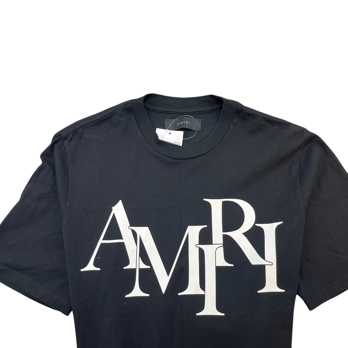 Men's Logo Print T-Shirt Black Size L - Photo 5