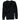 Men's Velour Swallow Print Jumper Black Size XS