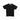 Men's Oversize Logo T-Shirt Black Size XXS