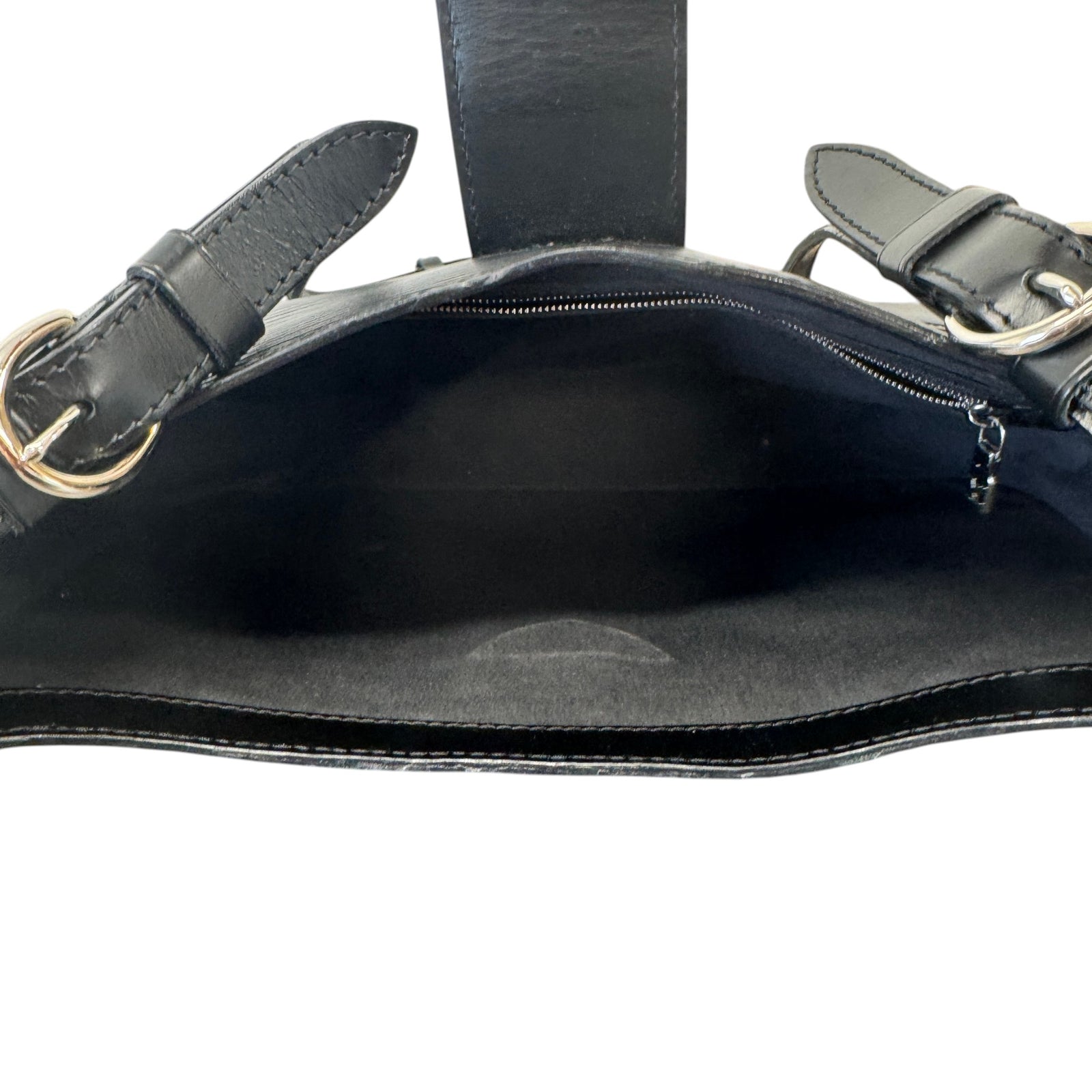 Women's Epi Musette Bagatelle Bag Black - Photo 13