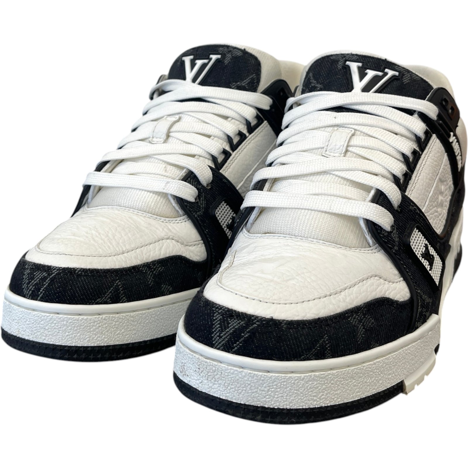 Men's Lv Low Trainers Black Size EU 40 / UK 6 - Photo 10