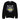 Men's Embroidered Tiger Logo Jumper Black Size XS