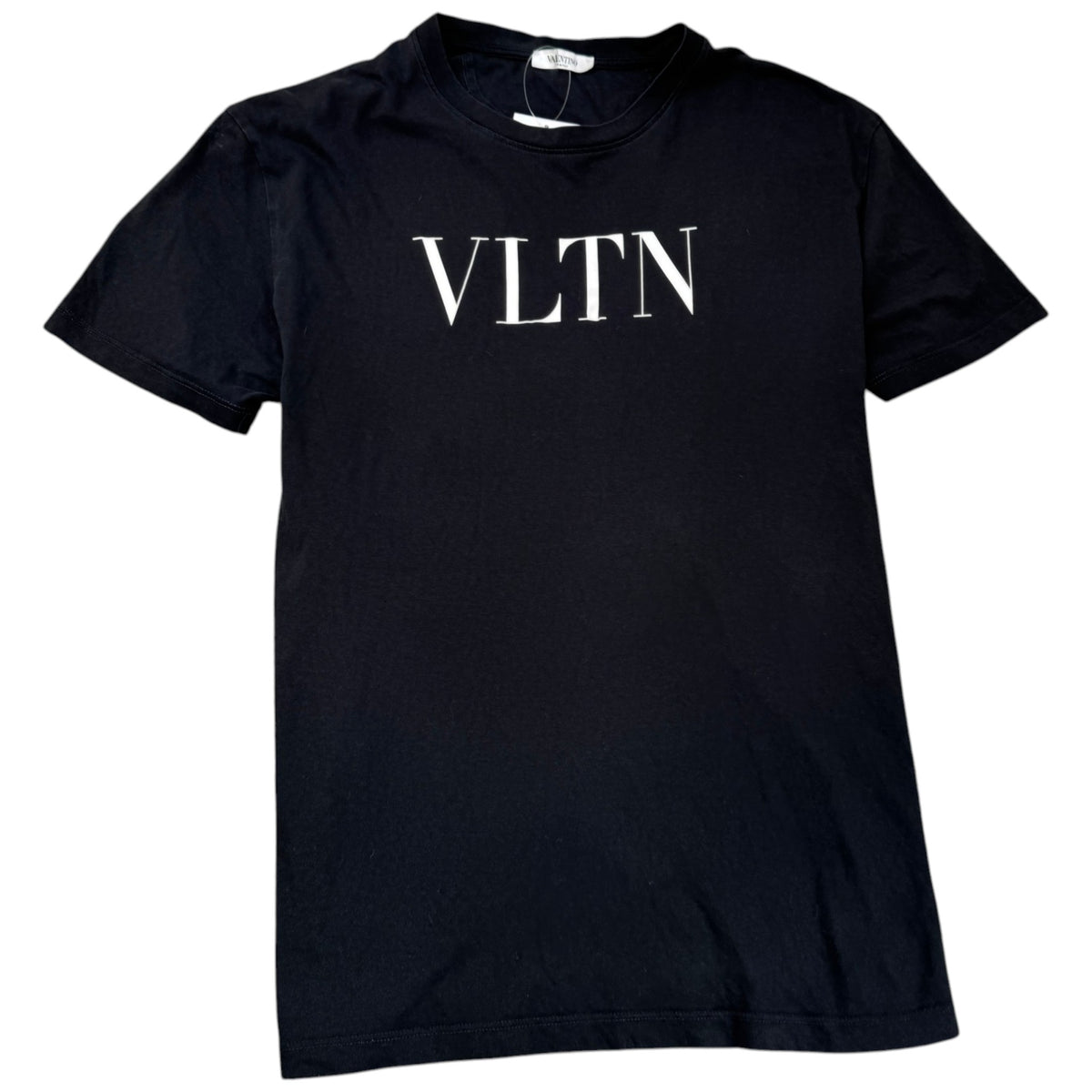 Men's Logo Print T-Shirt Black Size XL - Photo 1