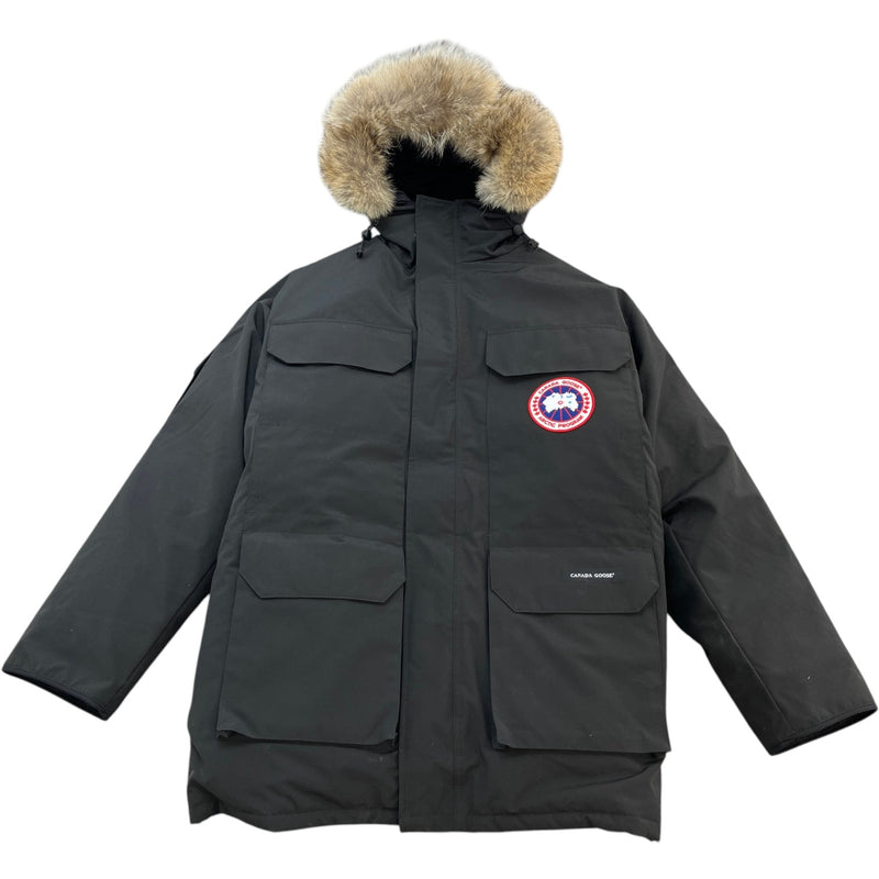 Men's Expedition Parka Down Jacket Black Size M