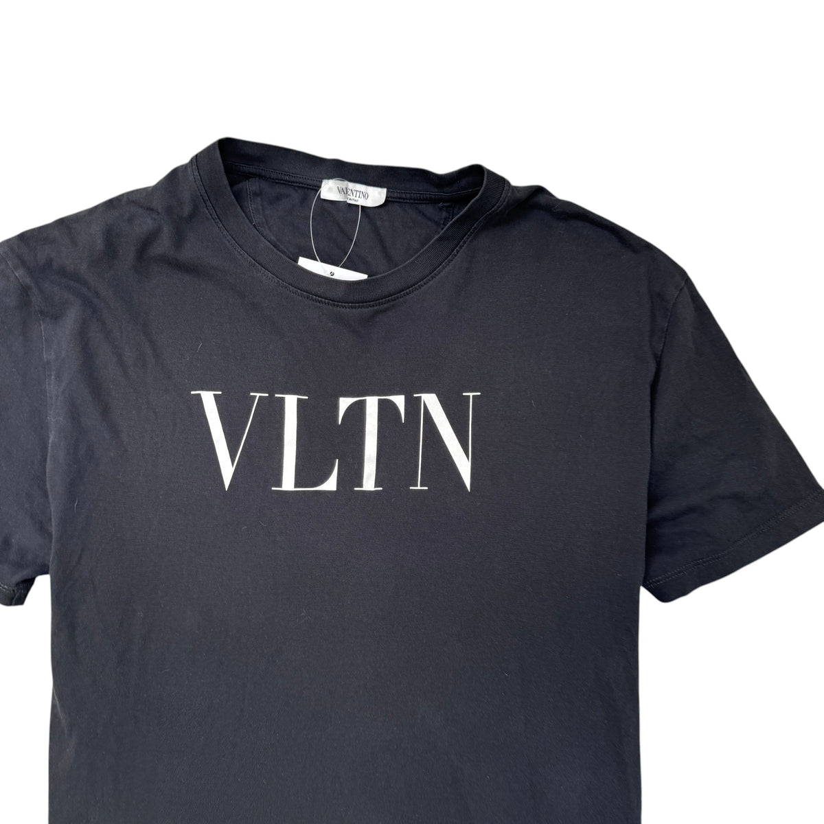 Men's Logo Print T-Shirt Black Size XL - Photo 5