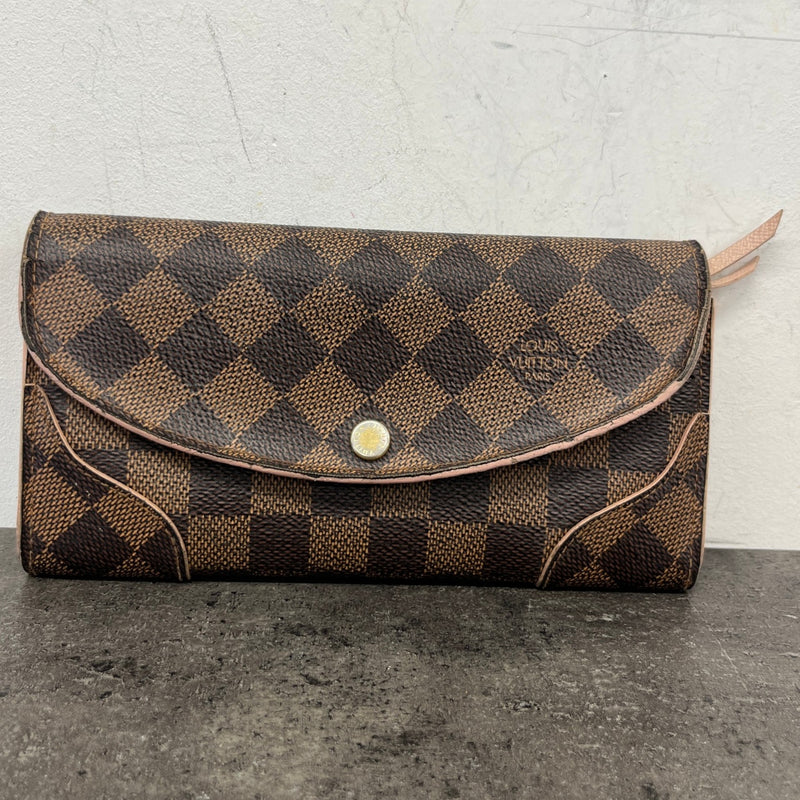 Women's Damier Ebene Caissa Purse Brown