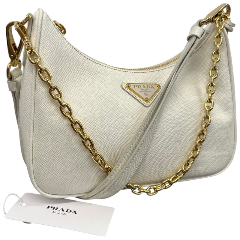 Women's Mini Saffiano Re-Edition 2005 Handbag White