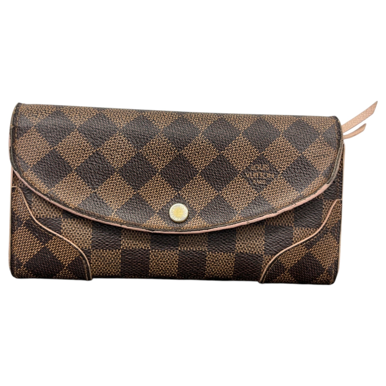 Women's Damier Ebene Caissa Purse Brown - Photo 1