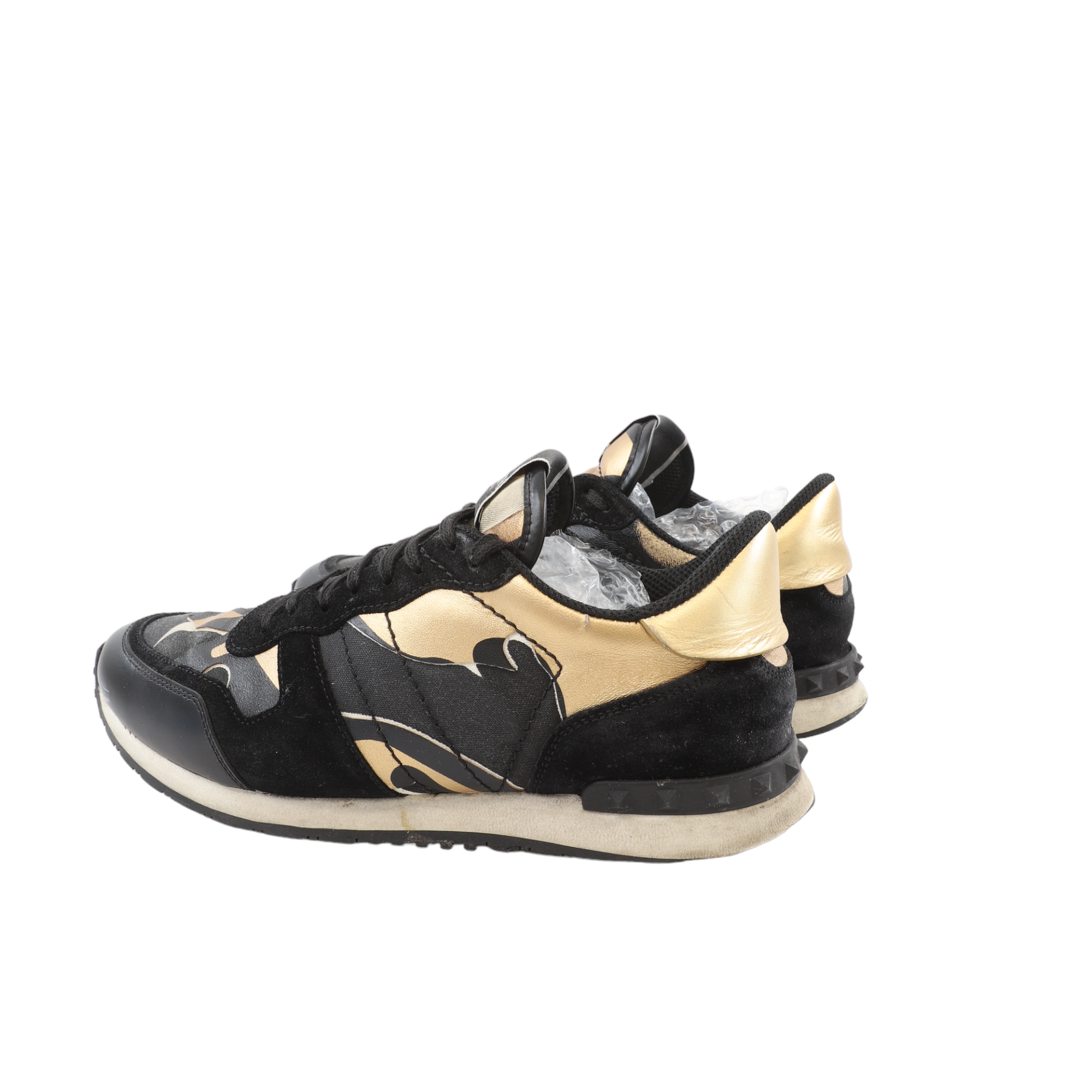 Men s Rockrunner Camouflage Trainers Black Size EU 40 UK 6