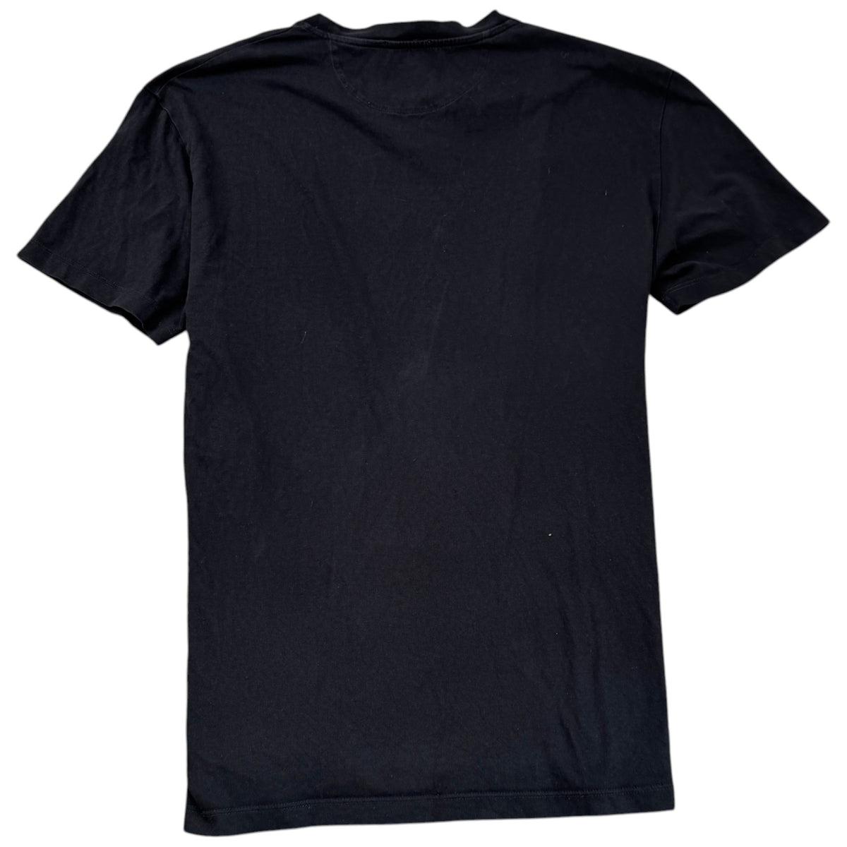 Men's Logo Print T-Shirt Black Size XL - Photo 2