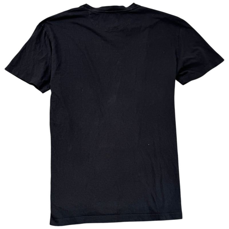 Men's Logo Print T-Shirt Black Size XL