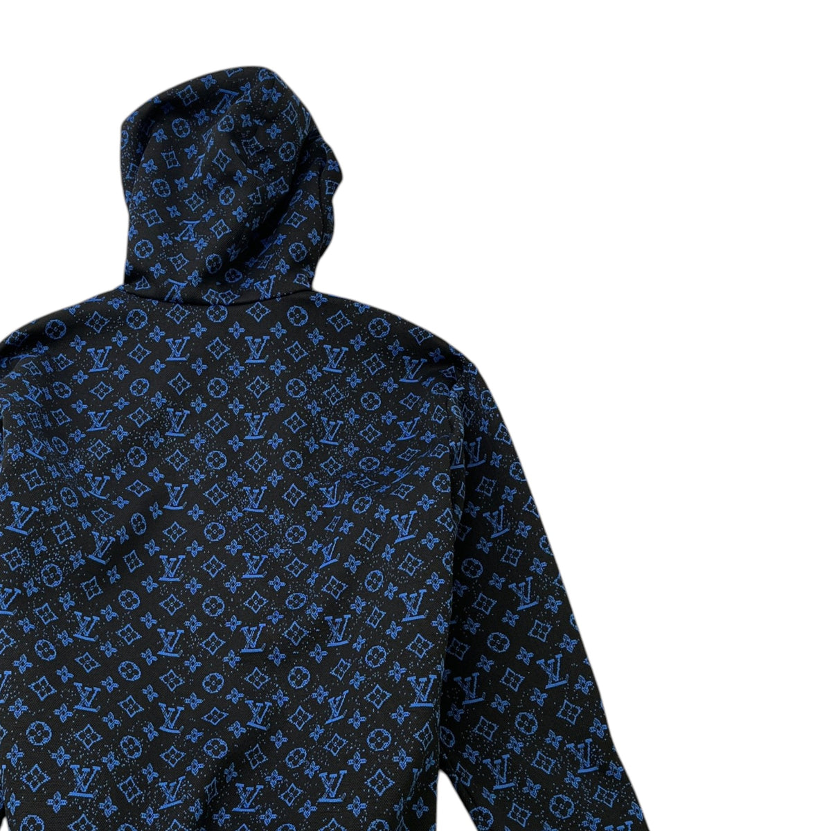 Men's Monogram Zip Up Hoodie Black Size S - Photo 4