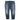Men's Plaque Logo Ripped Skinny Jeans Blue Size IT 60 / UK 44