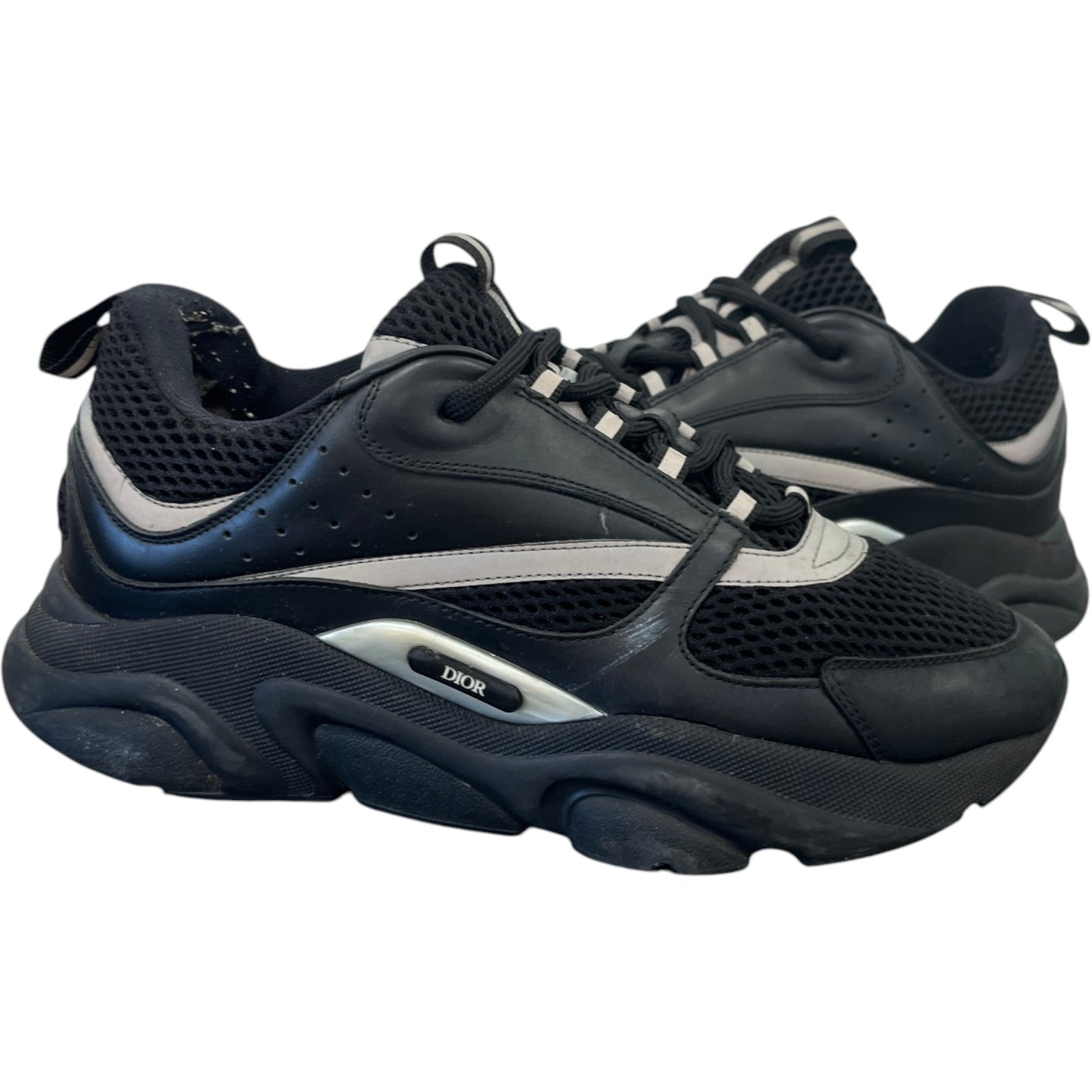 Men's B22 Low Trainers Black Size EU 41 / UK 7 - Photo 3