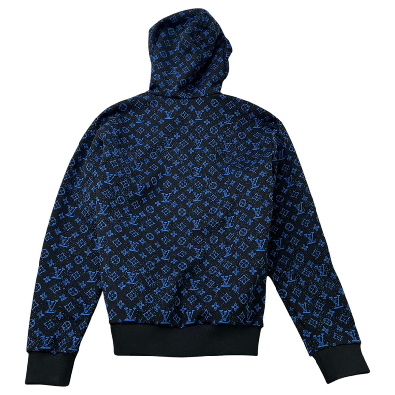 Men's Monogram Zip Up Hoodie Black Size S