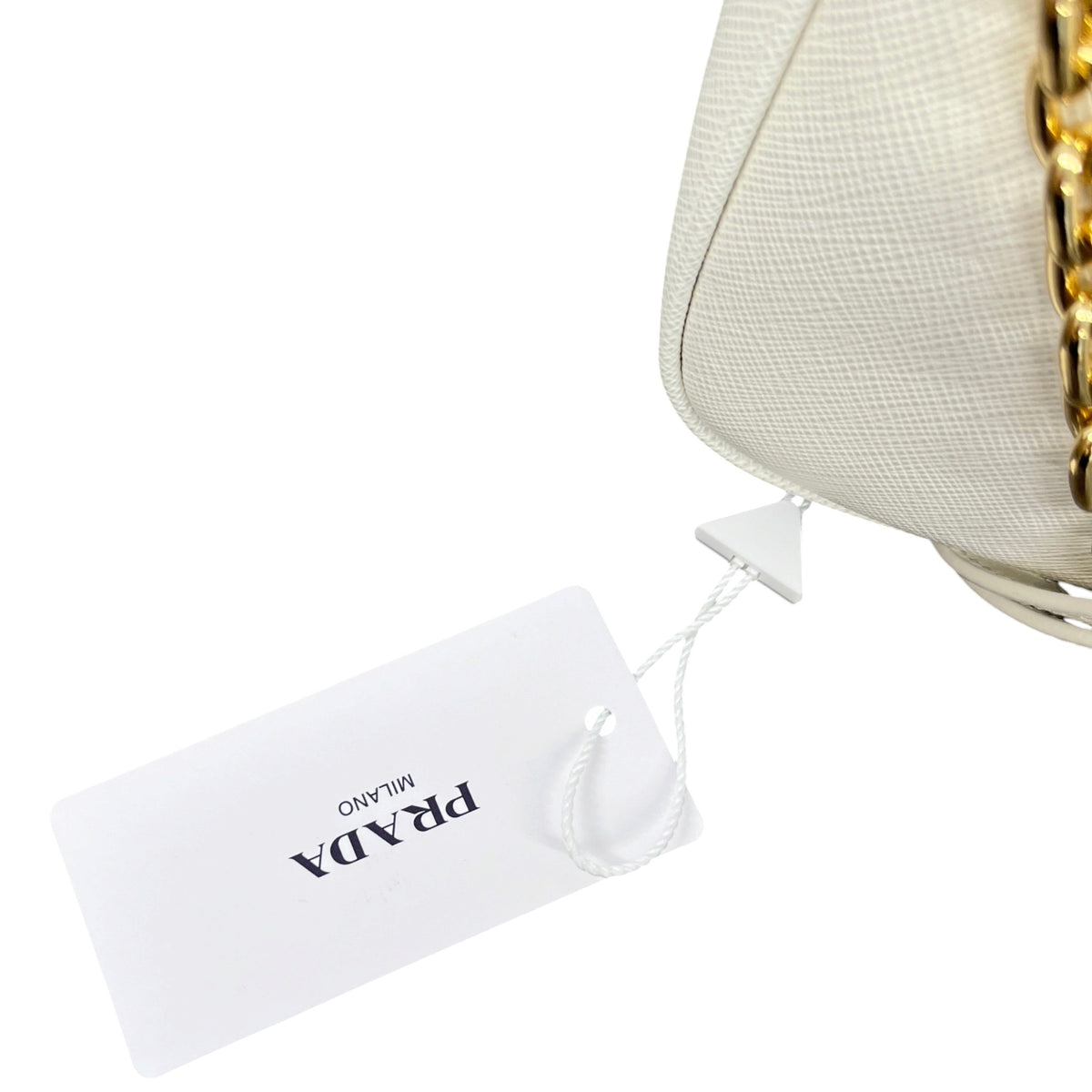 Women's Mini Saffiano Re-Edition 2005 Handbag White - Photo 12