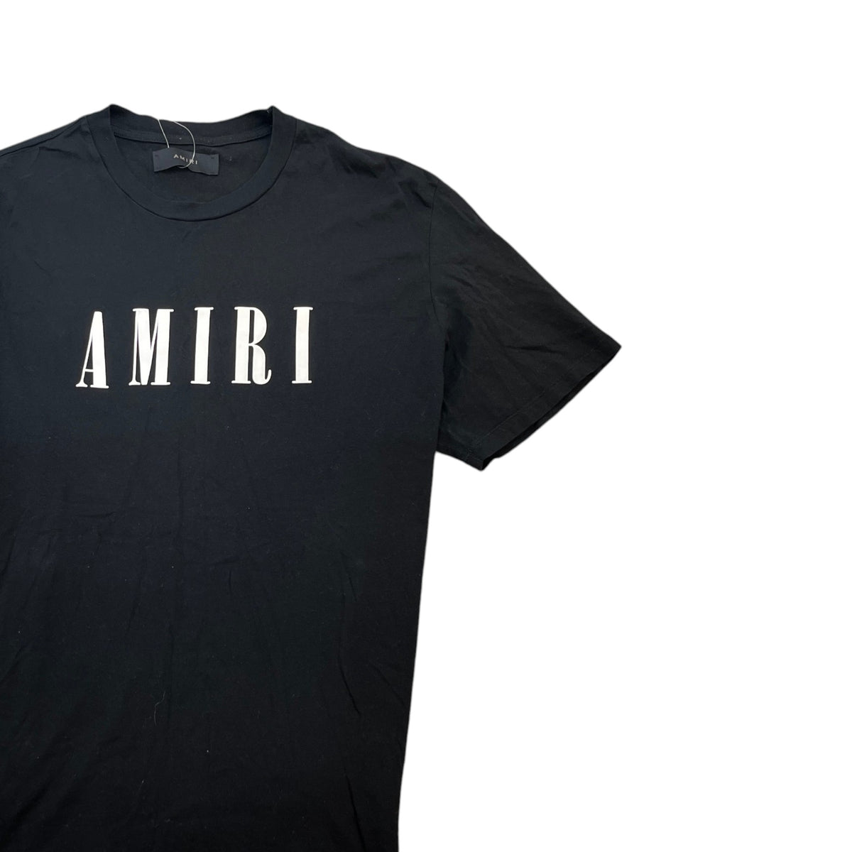 Men's Logo Print T-Shirt Black Size XL - Photo 3