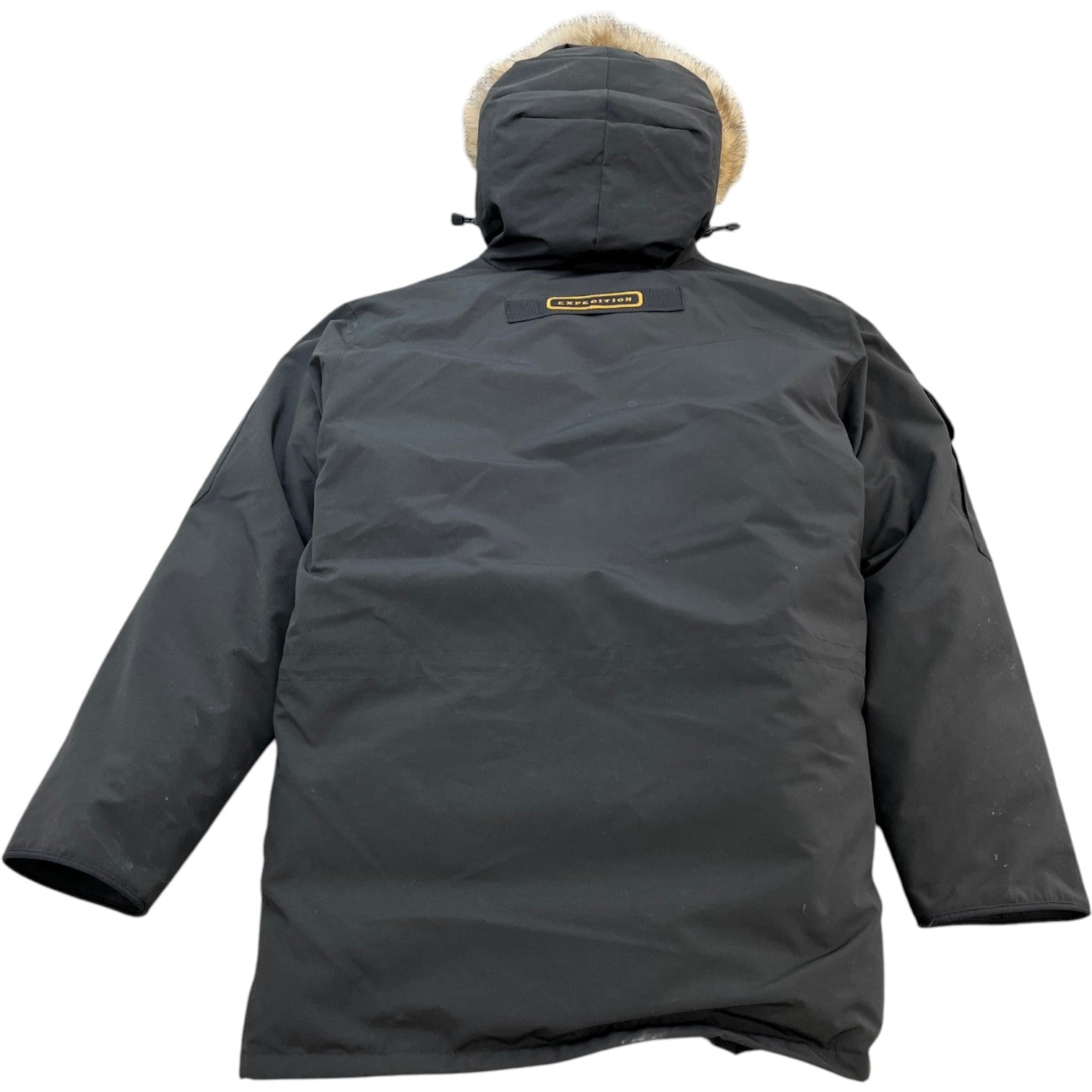 Men's Expedition Parka Down Jacket Black Size M - Photo 2