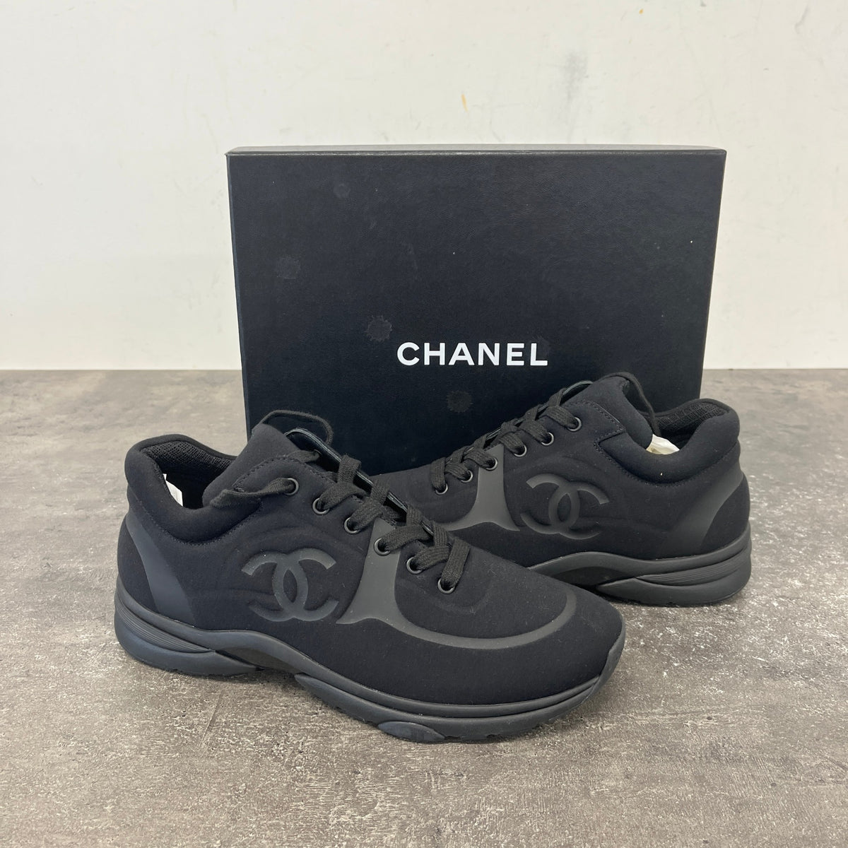 Women's CC Runner Low Trainers Black Size UK 7.5 / EU 40.5 - Photo 9