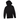 Men's Logo Thin Hoodie Black Size IT 48 / UK M