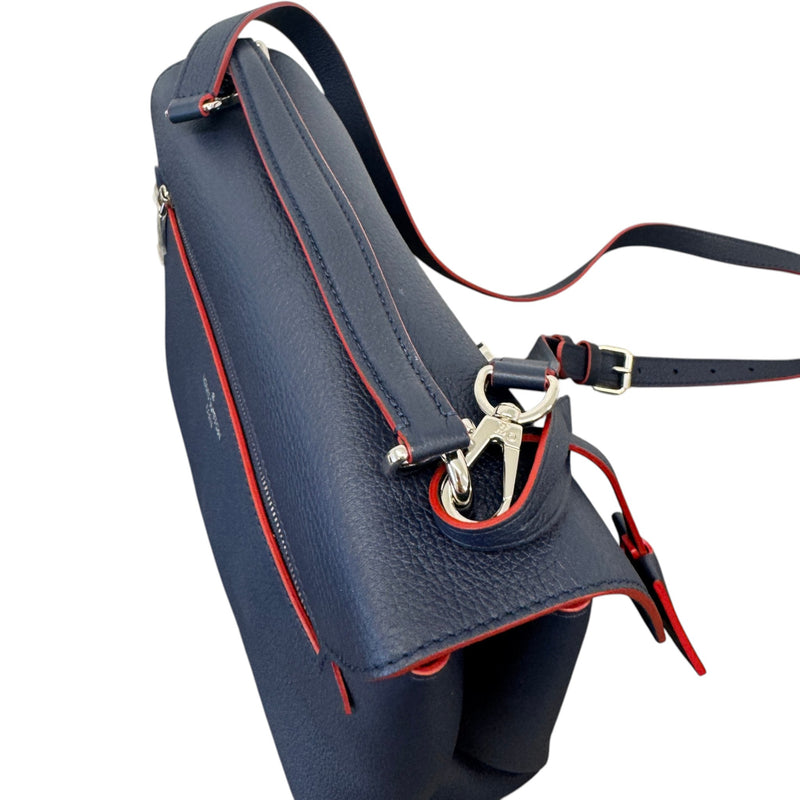 Women's Mylockme Satchel Chain Handbag Navy