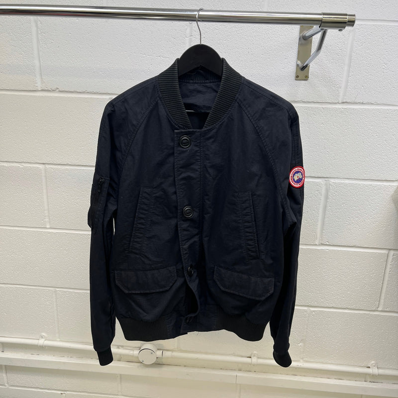 Men's Faber Bomber Down Jacket Black Size L