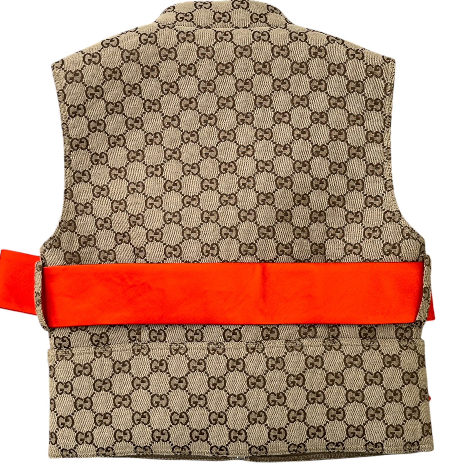 Women's Gg Supreme Gilet Brown Size IT 36 / UK 4 - Photo 2