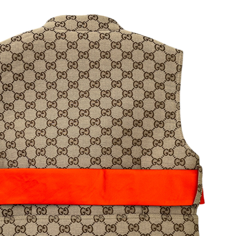 Women's Gg Supreme Gilet Brown Size IT 36 / UK 4