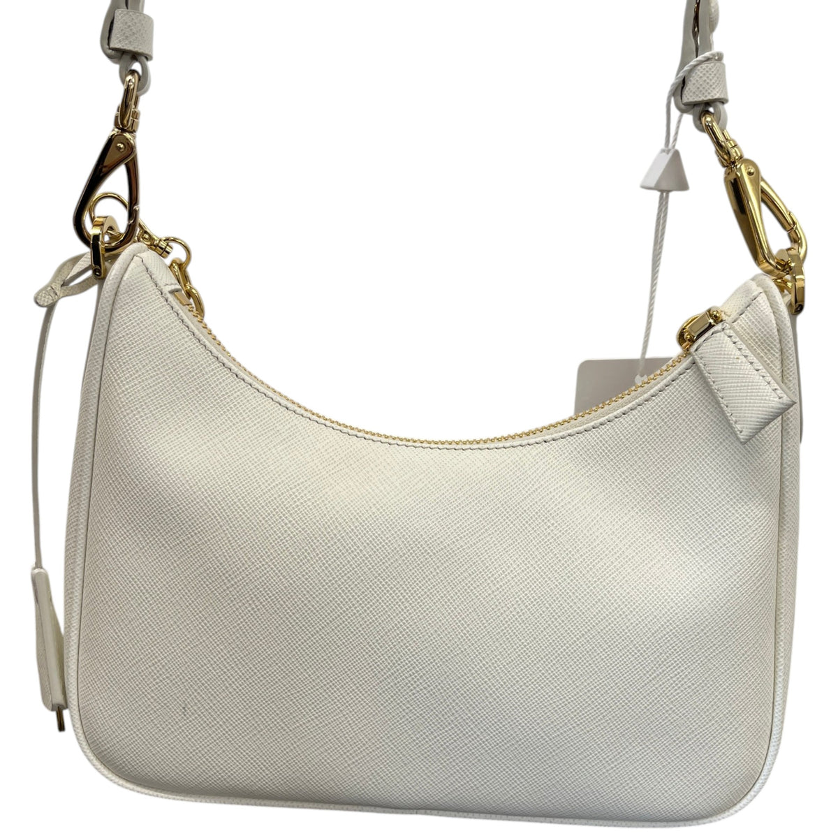 Women's Mini Saffiano Re-Edition 2005 Handbag White - Photo 3