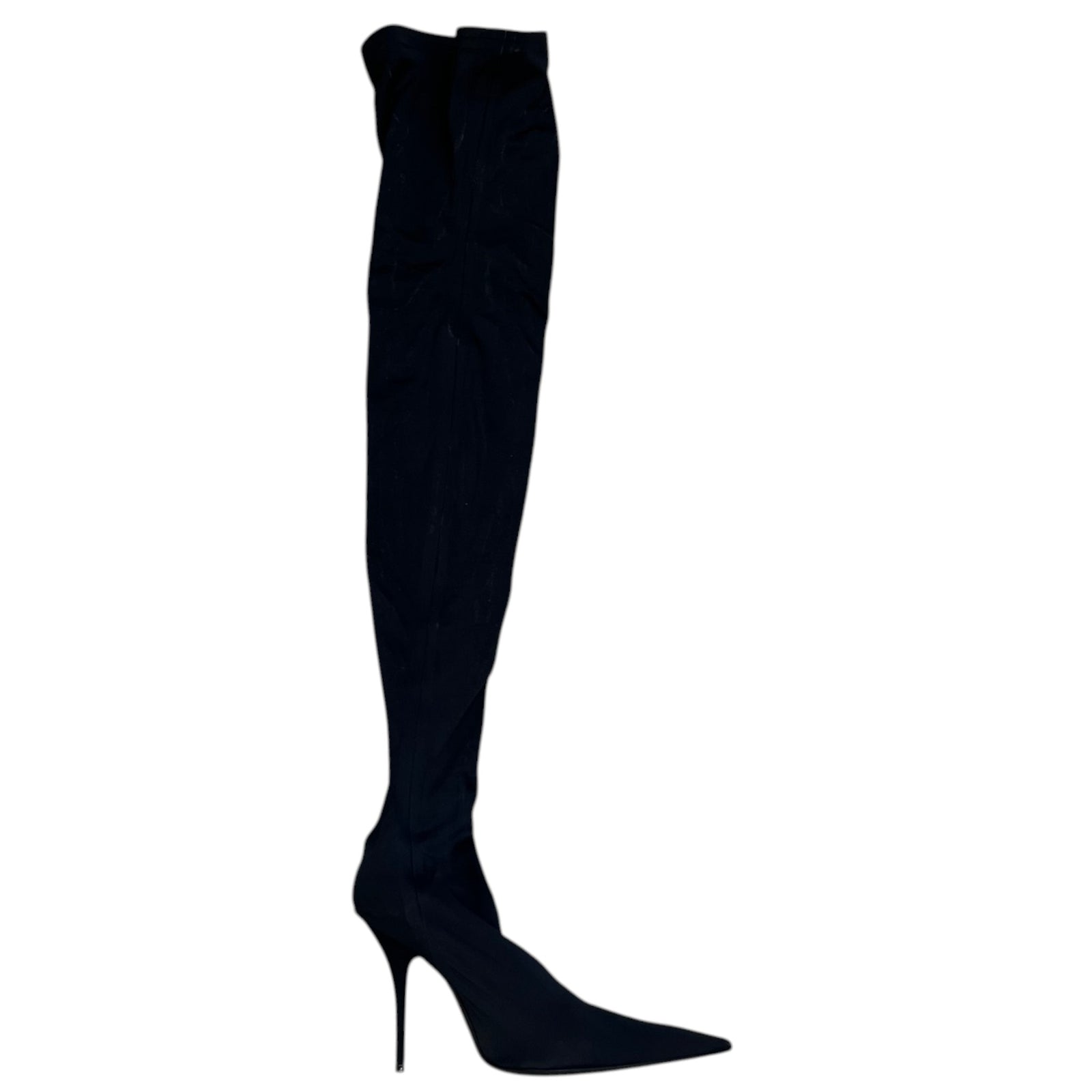 Women's X Adidas Black Knee High Heels Black Size EU 41 / UK 8 - Photo 4