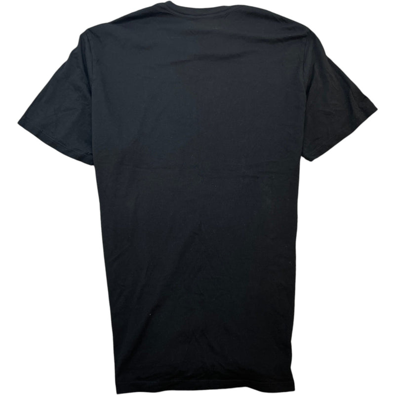 Men's Logo Print T-Shirt Black Size XL