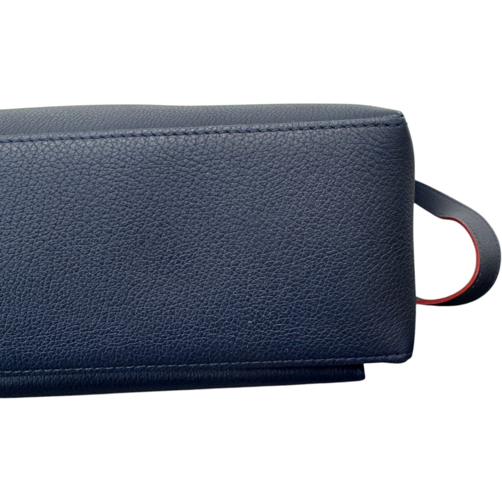 Women's Mylockme Satchel Chain Handbag Navy - Photo 13