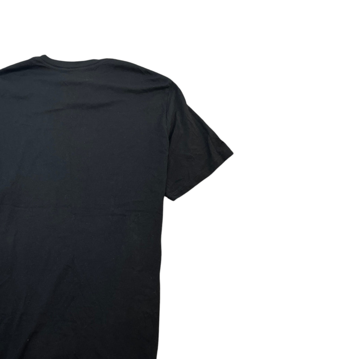 Men's Logo Print T-Shirt Black Size XL - Photo 4