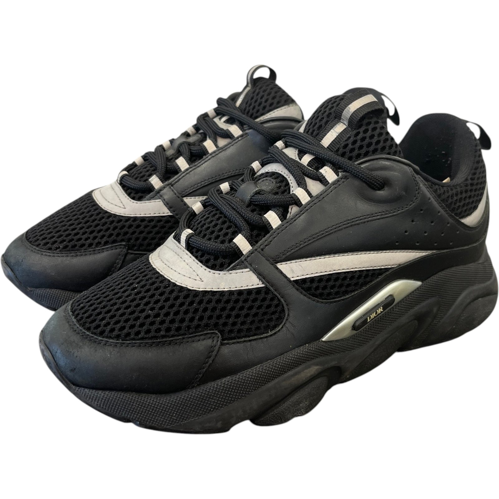 Men's B22 Low Trainers Black Size EU 41 / UK 7 - Photo 9