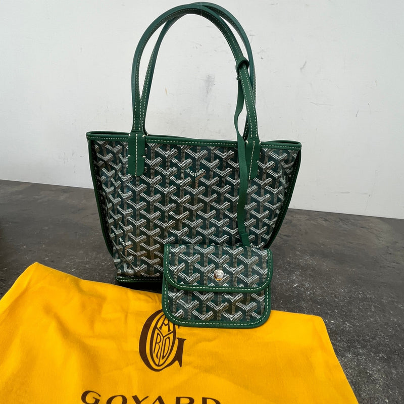 Women's Anjou Mini Tote Handbag Green