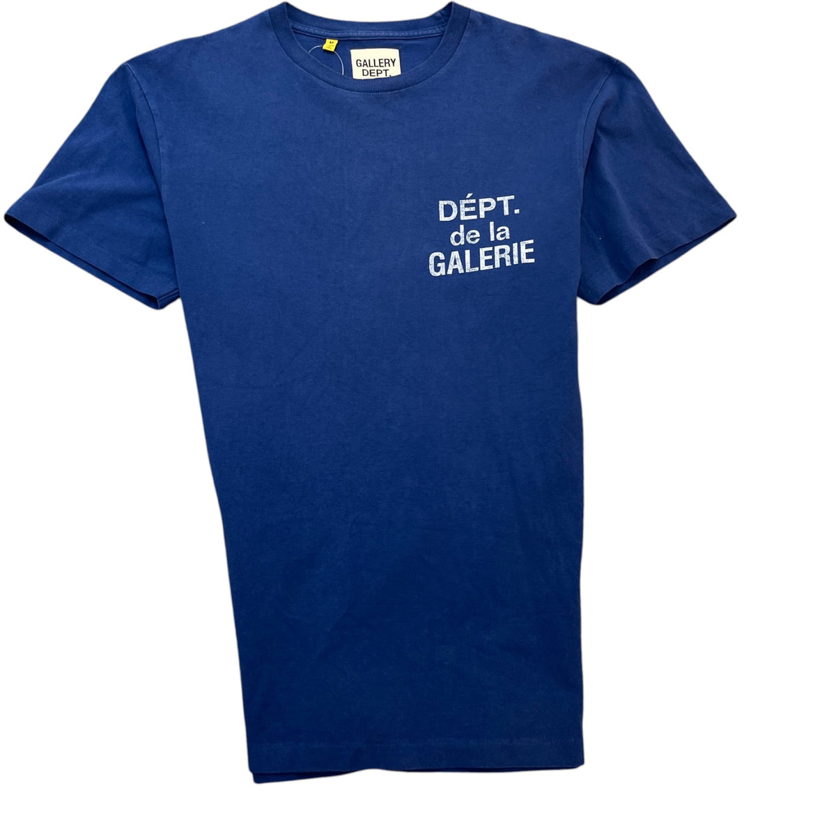 Men's Logo Print T-Shirt Blue Size M - Photo 1