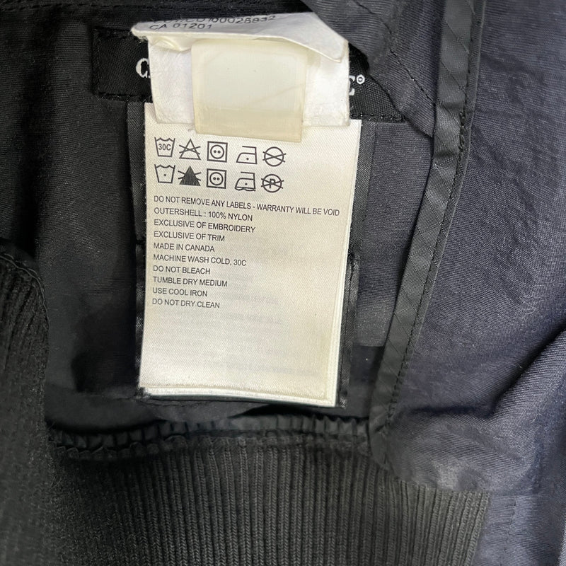 Men's Faber Bomber Down Jacket Black Size L