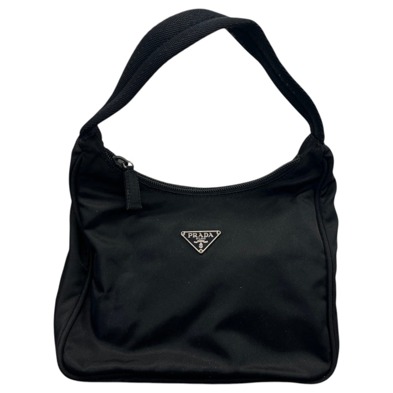 Women's Re Edition Nylon Mini Hobo Handbag Black