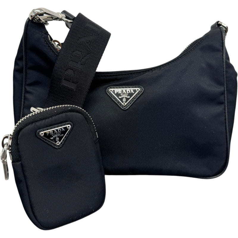 Women's Re-Edition 2005 Re-Nylon Handbag Black