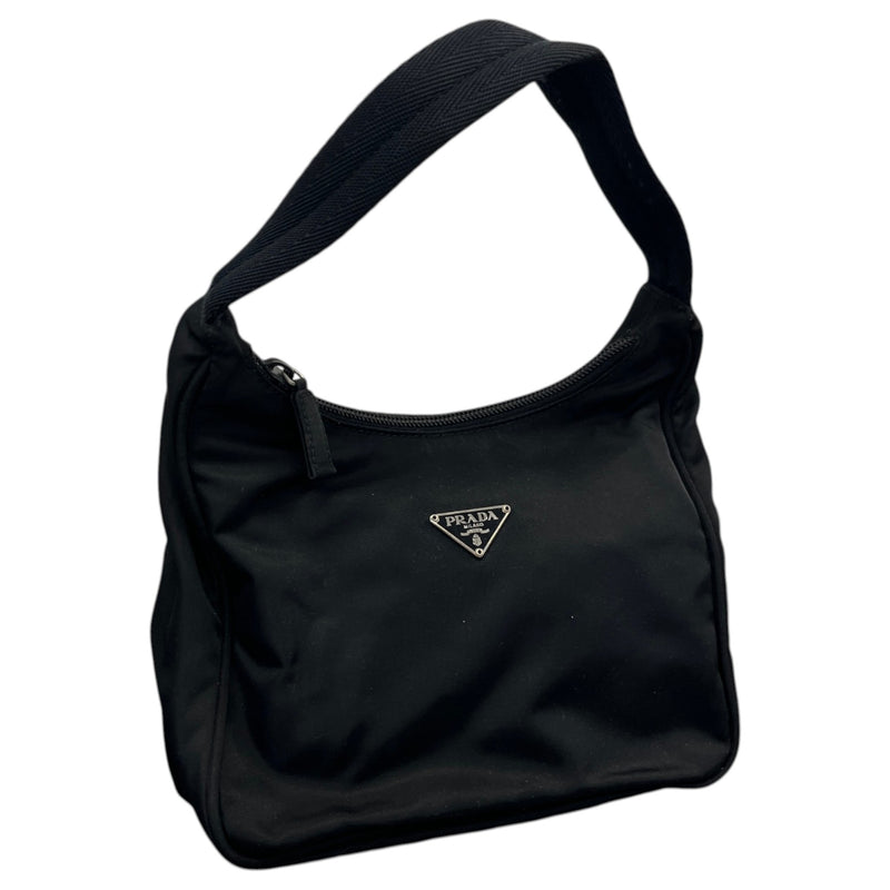 Women's Re Edition Nylon Mini Hobo Handbag Black